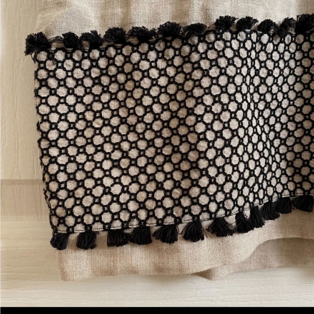 J CREW Linen Poms Dress - Picture 6 of 8